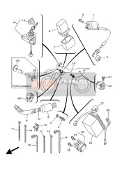 5HP825100100, Hoofdschakelaar Assy, Yamaha, 0