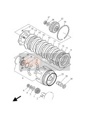 990800360000, Sicherungsscheibe, Yamaha, 2