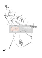 5HN262430000, Durite,  Guide D'Acce, Yamaha, 0