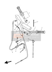 4BC263310000, Cable,  Starter, Yamaha, 0