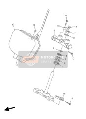 5HD234850100, Piastra, Portanumero, Yamaha, 3