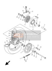 Roue arrière