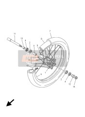 Roue avant