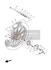 Roue avant