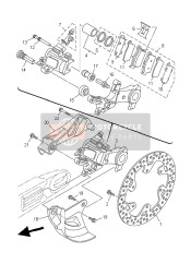 BREMSSATTEL HINTEN