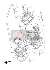 5XC111022100, Jeu De Culasse, Yamaha, 0