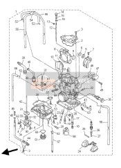 4MX149438700, Gicleur,  Principal, Yamaha, 0