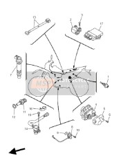 32D8591A0000, Engine Control Unit Assy, Yamaha, 0