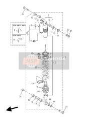 Suspension arrière