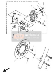 BREMSE VORNE & BREMSSATTEL