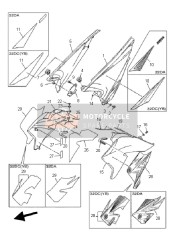 3D72137W2000, Luftstutzen 1, Yamaha, 2