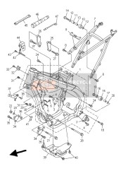 17D211900000, Telaietto Post. Compl., Yamaha, 0