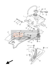 1P6F42445000, Graphic, Fuel Tank 1, Yamaha, 0