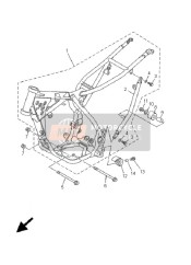 958170812500, Bolt, Flange, Yamaha, 4