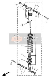 Suspension arrière