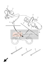 4SS855460100, FABRIC-TAPE, Yamaha, 1