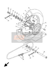 944181900200, Velg (1.85-19), Yamaha, 0