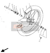 Roue avant