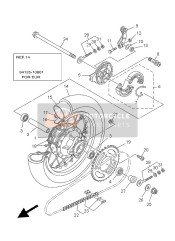 Roue arrière