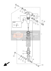 Suspension arrière