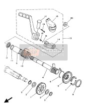 934101703700, Sprengring, Yamaha, 1