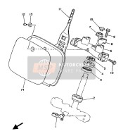 3XJ234850100, Plate, Number, Yamaha, 0