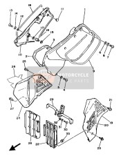 970130805000, Bolt, Hexagon, Yamaha, 3