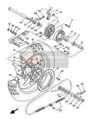 90201086A300, Unterlegschibe, Yamaha, 2