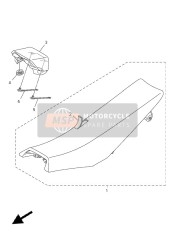 1SL247101100, Selle Monoplace, Yamaha, 0