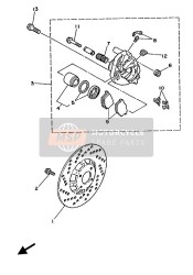 BREMSE VORNE & BREMSSATTEL