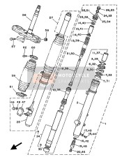 5Y3233930000, Ecrou,  Special, Yamaha, 2