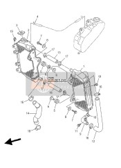 5SG125790000, Schlauch 4, Yamaha, 0