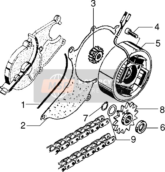 410155, C. Cover, Piaggio, 0