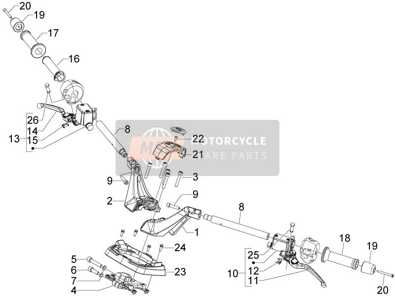 650884, Bushing, Piaggio, 0