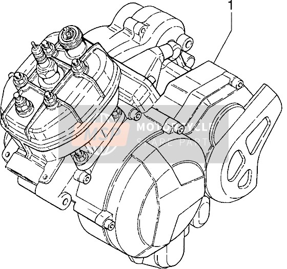 Gilera GSM 2002 Motor para un 2002 Gilera GSM