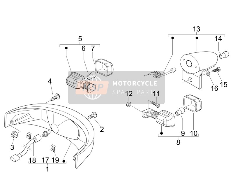 Rear Headlamps - Turn Signal Lamps