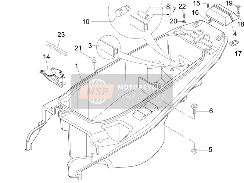 575551, Insp. Door, Piaggio, 3