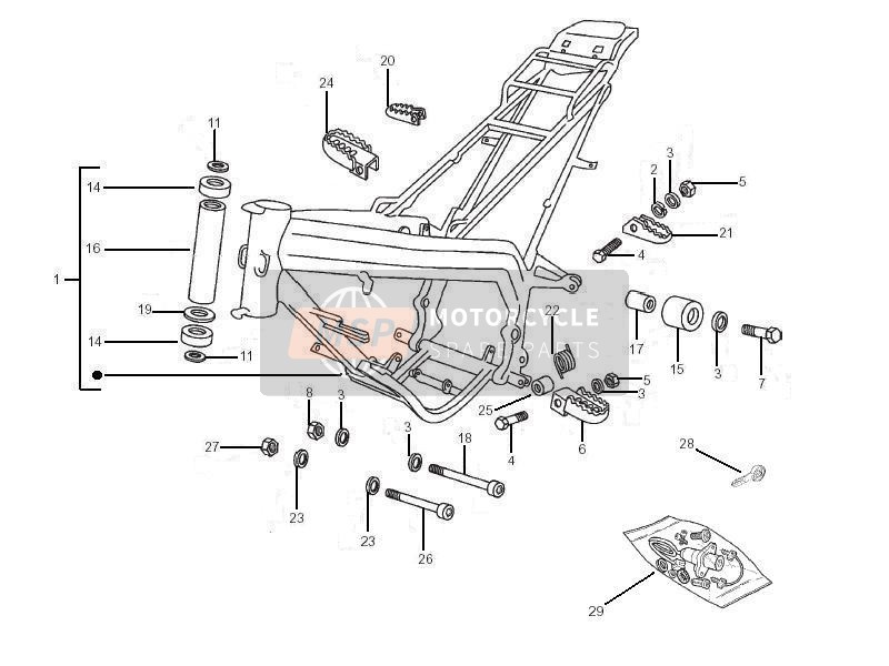 00H05908251, Ens. Kit Serrures Complet, Piaggio, 2