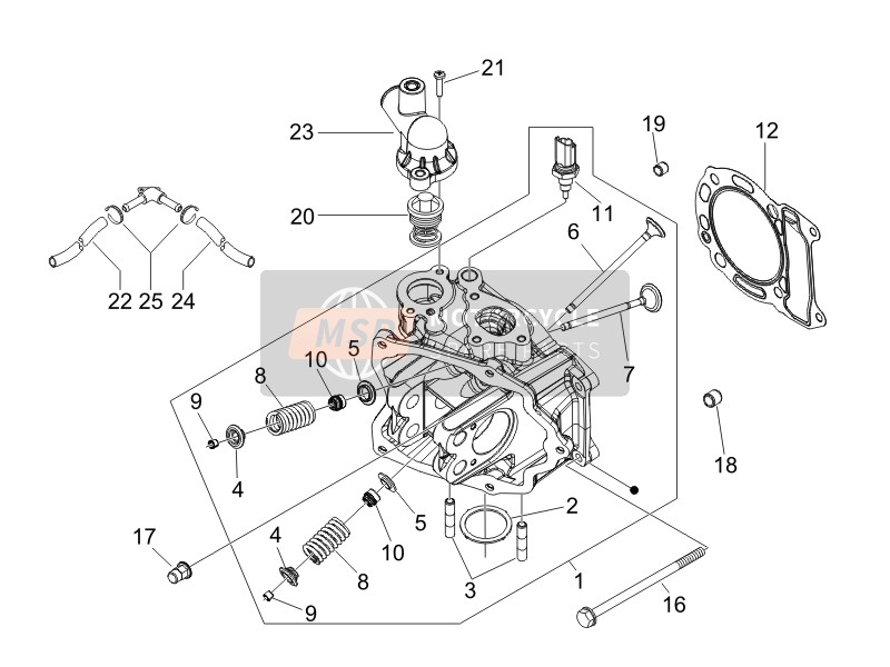 Head Unit - Valve