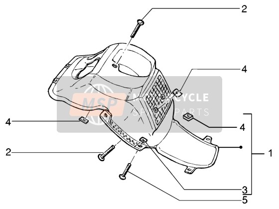 Gilera RUNNER 200 VXR 4T 2000 Carenature (3) per un 2000 Gilera RUNNER 200 VXR 4T