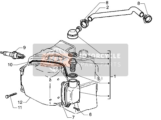 Gilera Runner VXR 2000 Oil Drain Valve for a 2000 Gilera Runner VXR