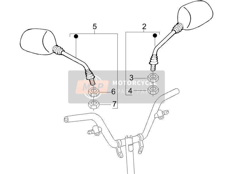 560897, Mirror, Piaggio, 0