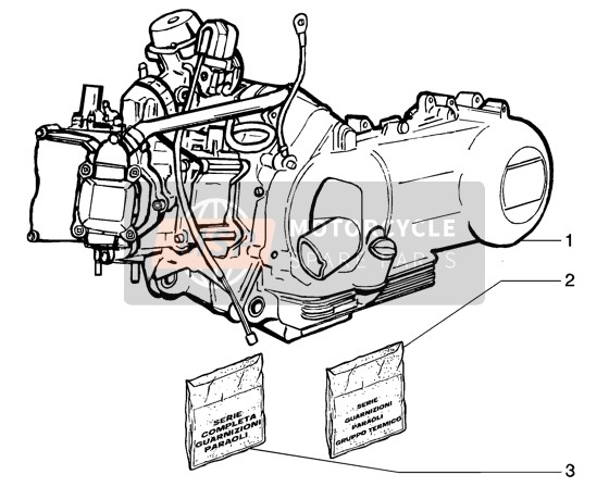 Piaggio Beverly 125 2004 Motor para un 2004 Piaggio Beverly 125