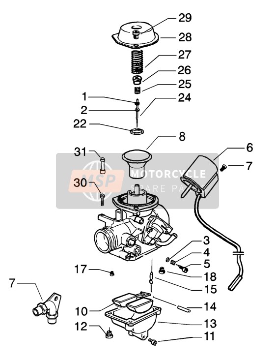 826770, Tornillo, Piaggio, 1