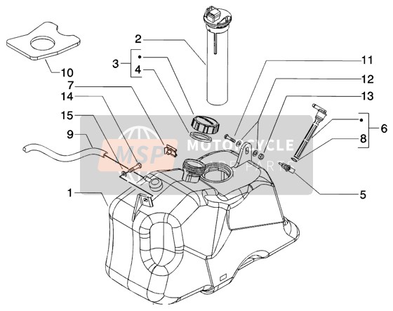 577133, Fuel Recovery Tank, Piaggio, 0