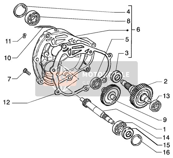 Rear Wheel Shaft