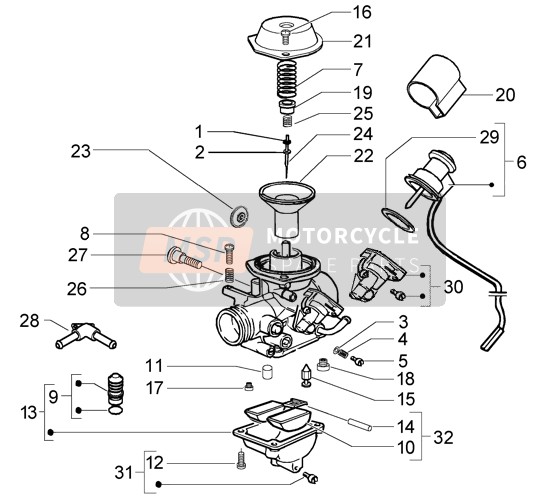 CM140204, Nadelventil., Piaggio, 0