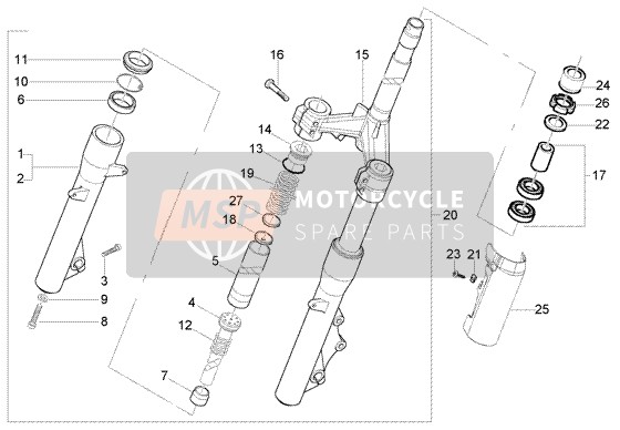 497100, Schroef, Piaggio, 2