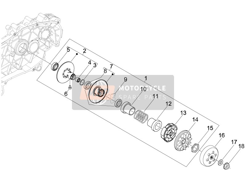 486324, Tuerca, Piaggio, 3