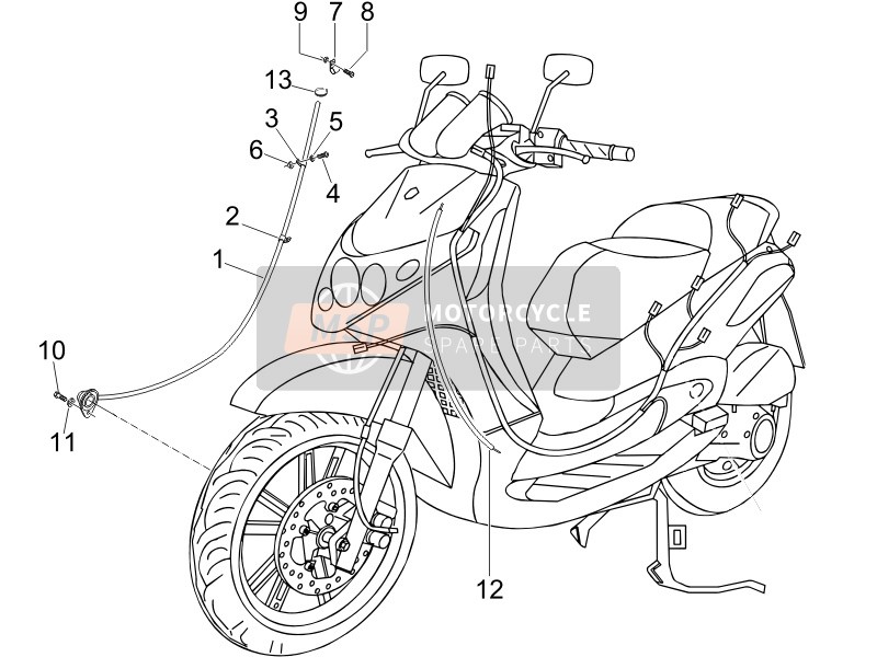 Piaggio Beverly 250 ie E3 2008 Transmissions for a 2008 Piaggio Beverly 250 ie E3